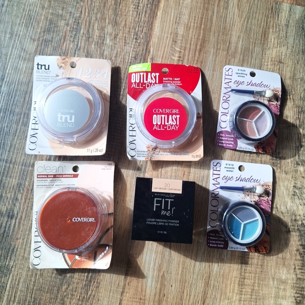 CoverGirl, Maybelline, and Colormates Makeup Set